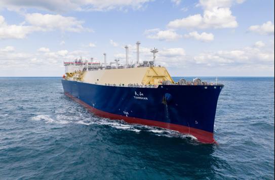 ����LNG���䴬����ɽ���š��ܷ��߹�ͼ