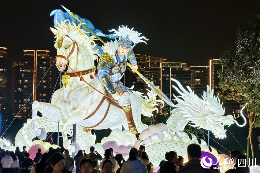 µÚ55½ì³É¶¼¹ú¼ÊÐÜèµÆ»áÏÖ³¡¡£ÈËÃñÍø ÕÔ׿ÀÖÉã