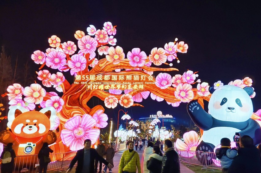 µÚ55½ì³É¶¼¹ú¼ÊÐÜèµÆ»áÏÖ³¡¡£ÈËÃñÍø ÕÔ׿ÀÖÉã