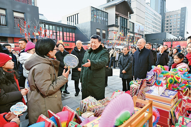 2026��2��9����10�գ��й���������ǡ�������ϯ�������ί��ϯϰ��ƽ�ڱ������첢����ο�ʻ���ɲ�Ⱥ�ڡ�����10�����磬ϰ��ƽ�ڶ�����¡���½����´��м�����ʱ��ͬ�ֳ�Ⱥ�����н����� �»������ ����/��